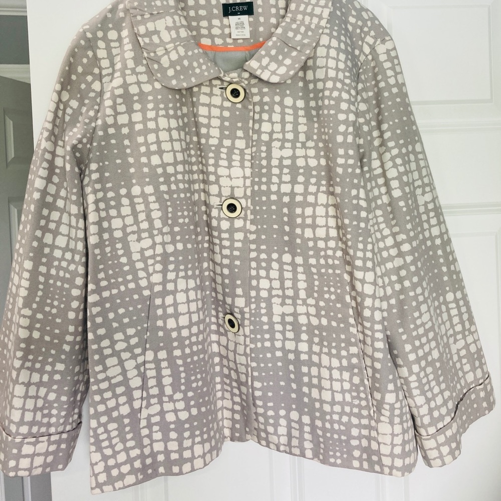 J crew semi crop jacket